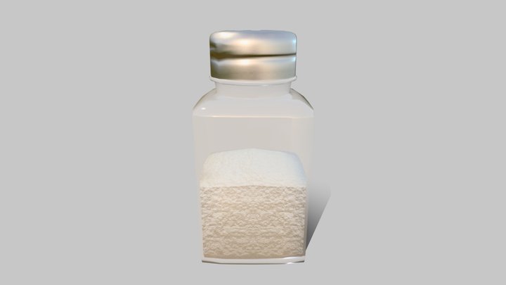 Salt Shaker 3D Model