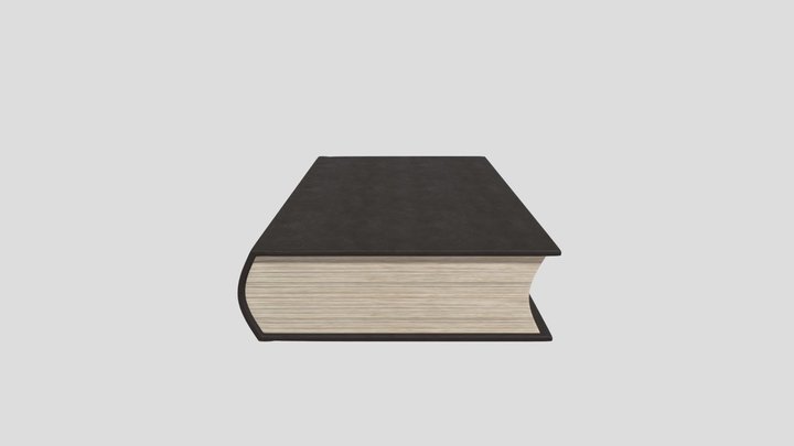 A simple old leather book.