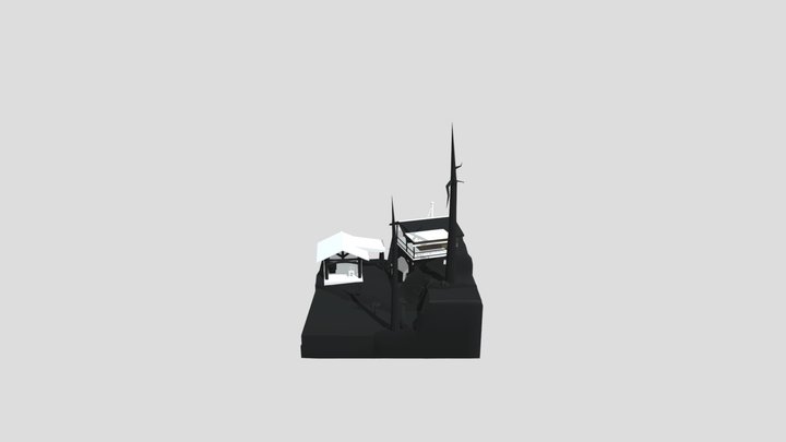 3D1_2526_ANI23N_Coppens_Sem_WIPDiorama 3D Model
