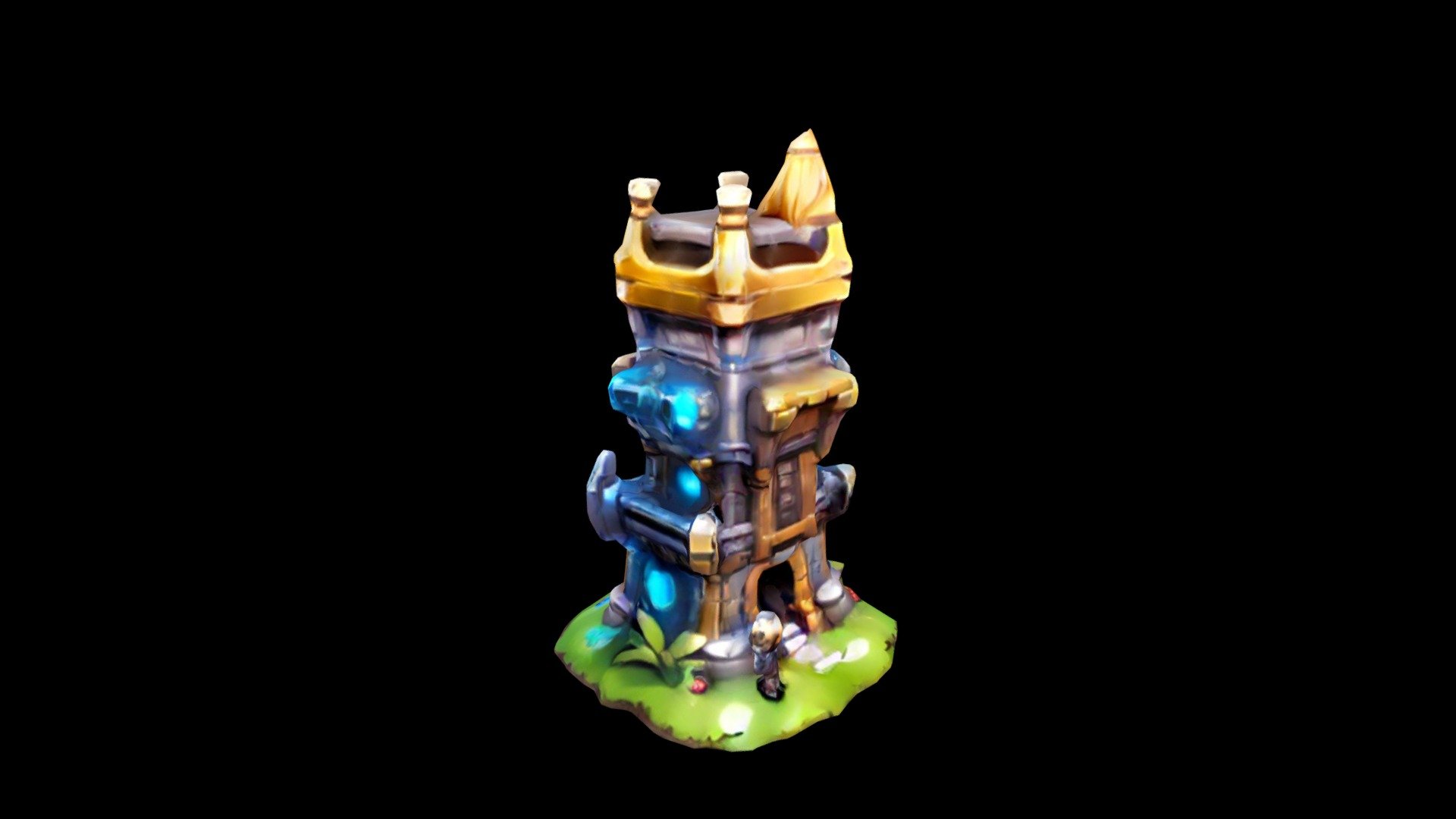 Tower Fall RTS building 006716a4-47ef-43b3-88dc- - Download Free 3D ...
