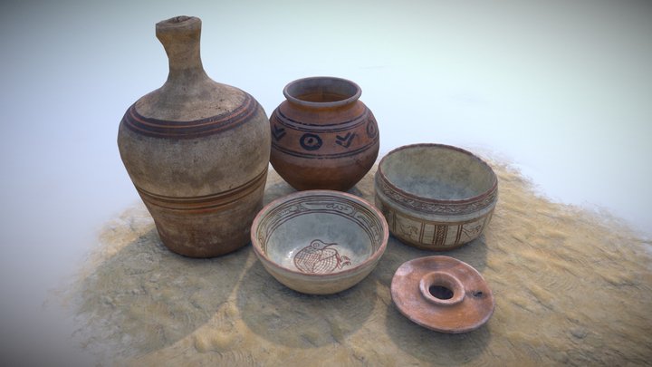 Zabytki Ghazali/ Finds from Ghazali 3D Model