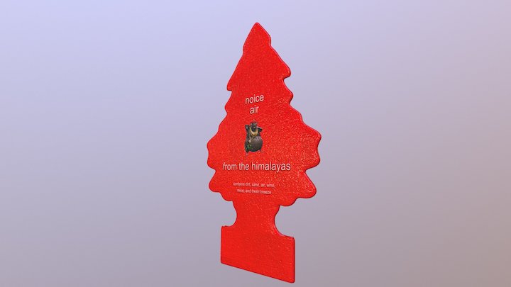Tree Air Freshener – Modello 3D gratuito STL