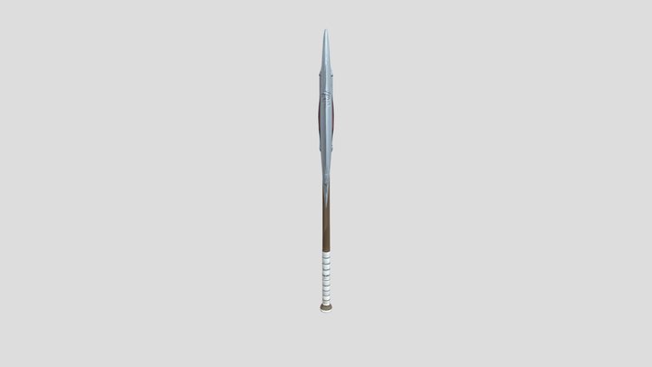 Double-headed battle axe 3D Model