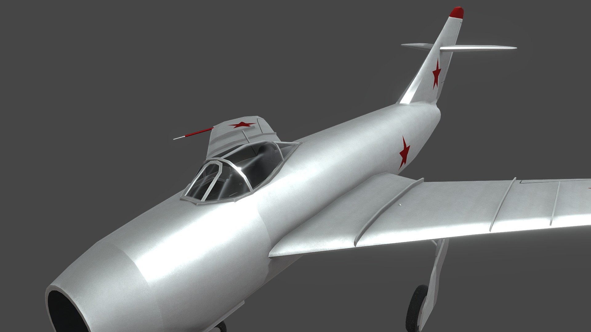 the MiG-17 - 3D model by cosenkokir [3b25e71] - Sketchfab