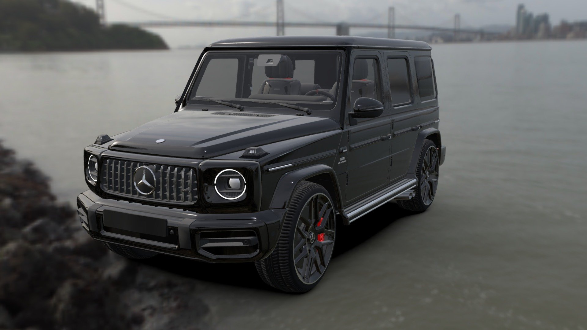 Mercedes-Benz G63 AMG (W464) - Download Free 3D model by ceron_alex ...