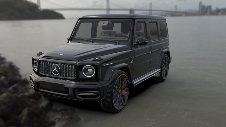 Mercedes-Benz G63 AMG (W464) 3D Model