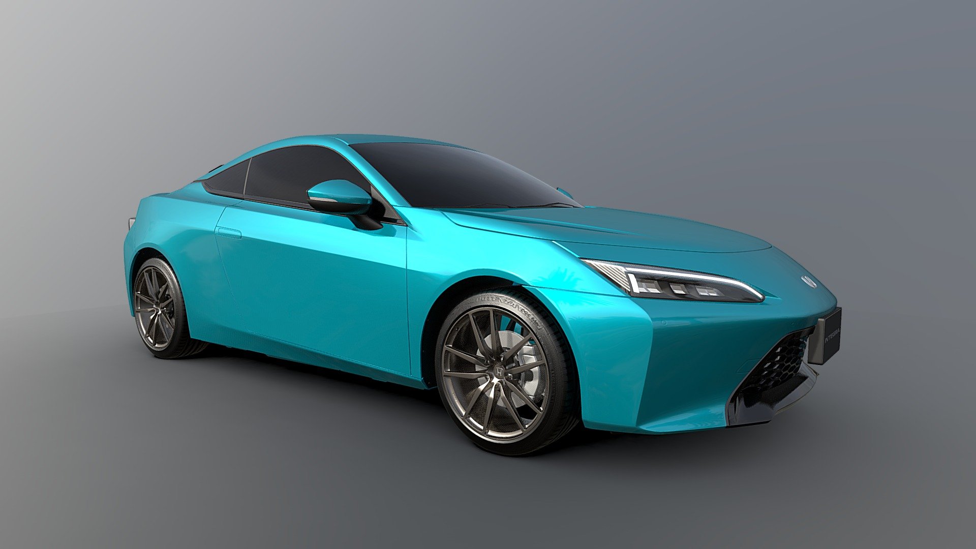 2023 Honda Integra TypeS Coupe 3D model by Jrubinsteintowler [3b27312] Sketchfab