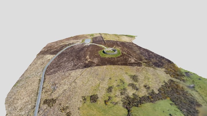 Grianan Fort, Donegal 3D Model
