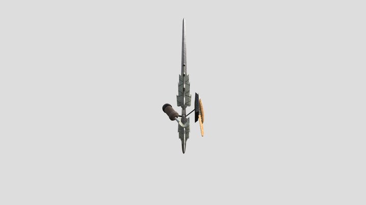 Monster Hunter World Barrioth Bow 3D Model