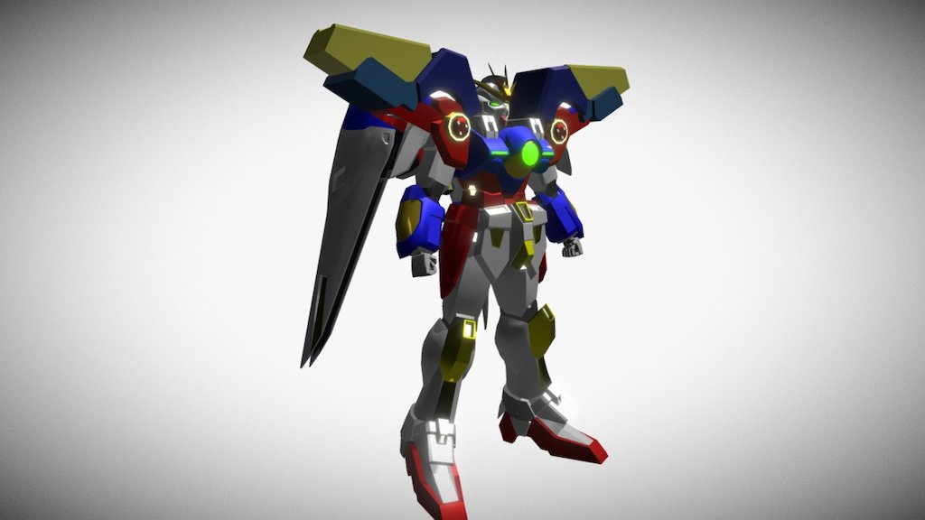 Gundam Wing-Zero Custom - 3D model by krit yamsaso (กฤษณ์ แย้มสระโส ...