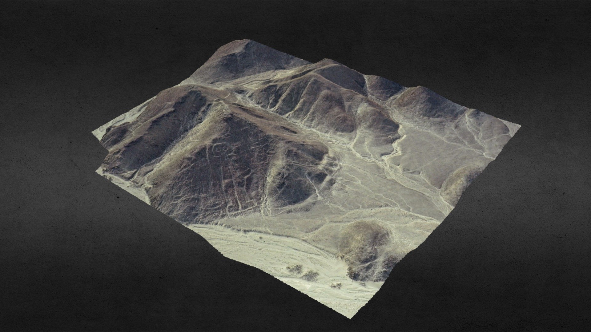 Nazca Geoglyph — Sketchfab embed 3D viewer
