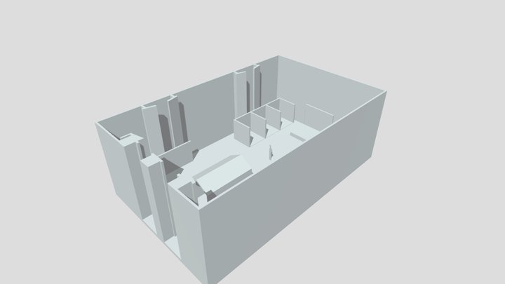 JS Blockout 1 3D Model