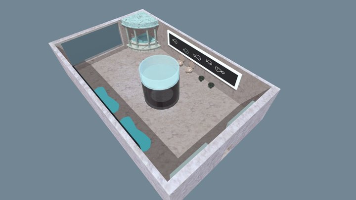 Room Corner 3D Model