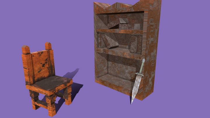 Final Props OBJ 3D Model