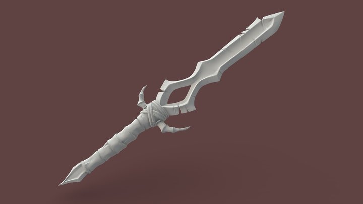 Adventurers Camp: Asset 1: Dagger 3D Model