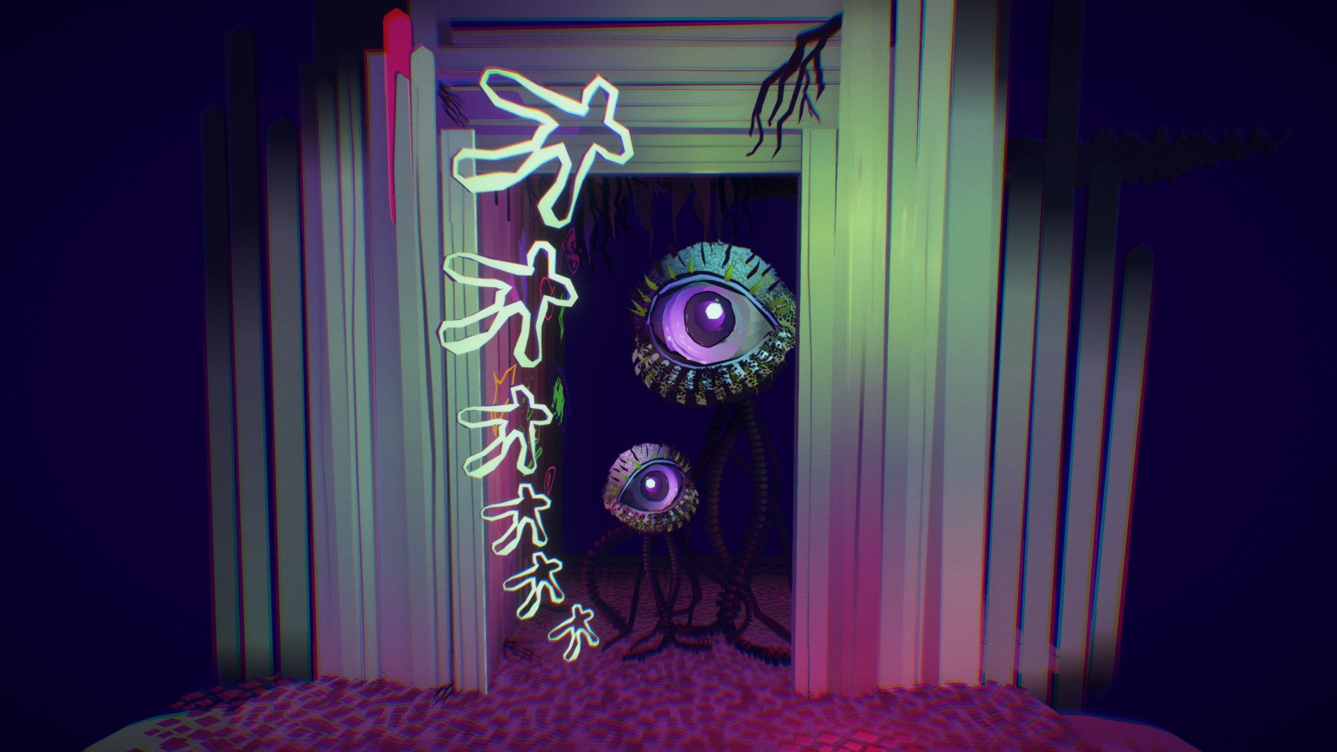 “Who is Scared?” - 3D model by SHISHISHI (@mieteinaikoto) [3b2d6e4 ...