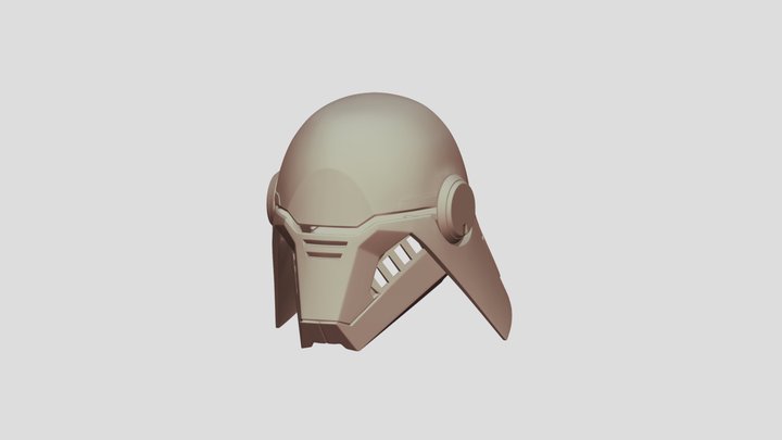 The helmet of the second sister 3D Model