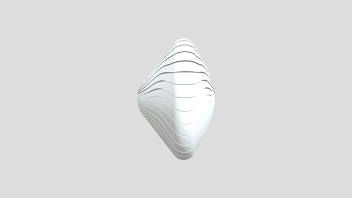 TURBINA IPERBOLICA 3D Model