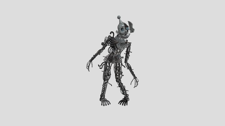Ozzy Ennard V4 Weee Z Textures 3D Model