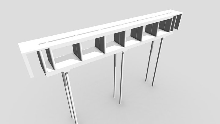 Comporta Salgadinho 3D Model