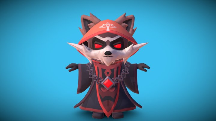 Emberon The Mage 3D Model