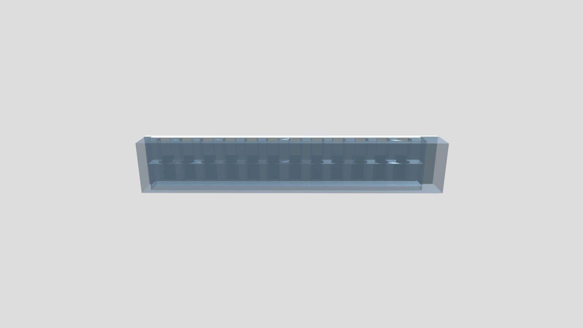 PCR TUBE HOLDER Download Free 3D model by Yateer [3b2eb17] Sketchfab