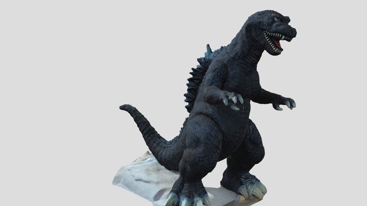 3D Model of Godzilla 3D Model