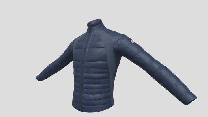 Puffy Jacket 3D Model