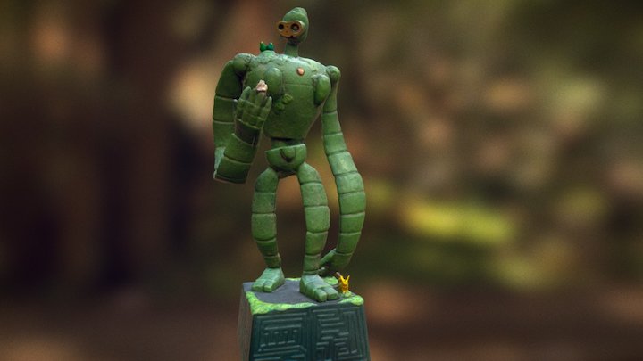 OLD Robot Soldier - Laputa: Castle in the Sky 3D Model