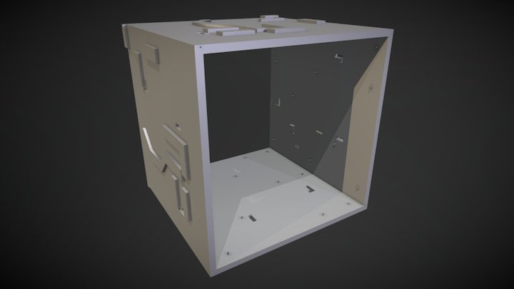 Borg Cube PC VR 3D Model