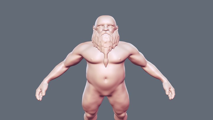 dwarf body (high poly)