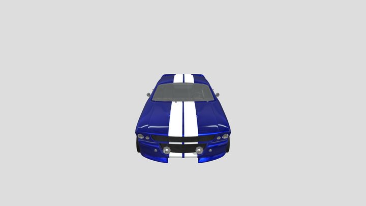 1967_mustang 3D Model