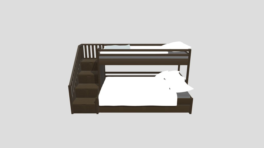 White Bunk Bed