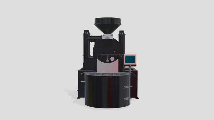 25 Kg Coffee Roasters 3D Model