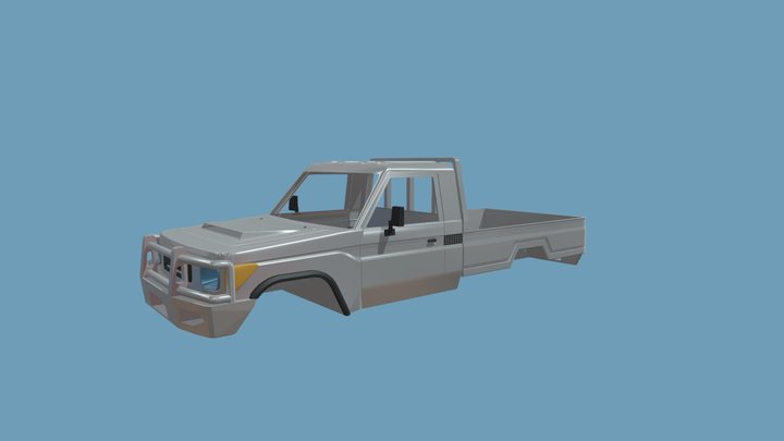 Pick-up Truck 3D Model