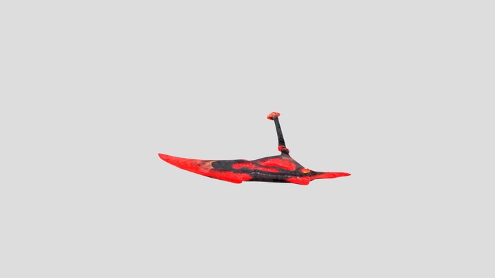 Balrog Scythe 3D Model