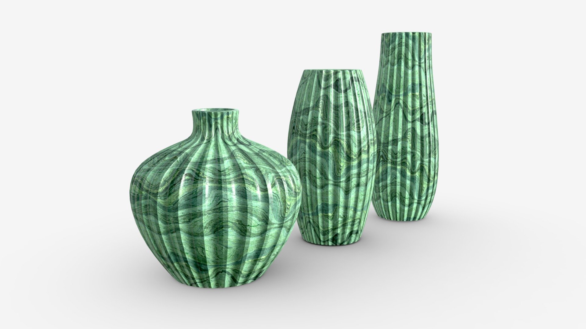 Ceramic Vases 3-set 02 - Buy Royalty Free 3D model by HQ3DMOD ...