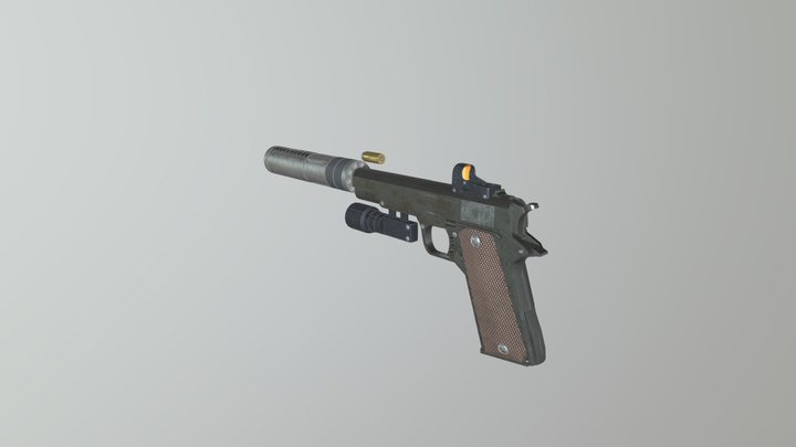 Colt 1911 3D Model