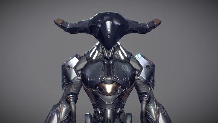 AlienSoldier 3D Model