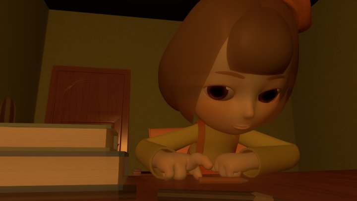 Ally's Room 3D Model