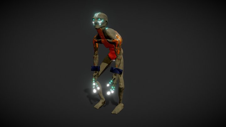 Strange Character 3D Model