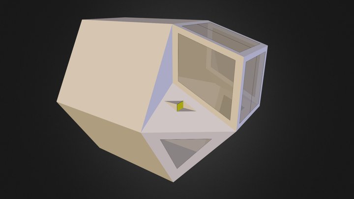 Basic Rover Cabin 3D Model
