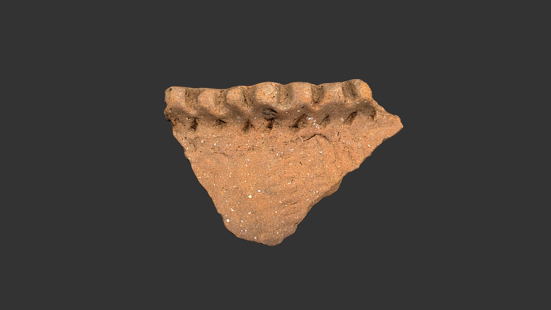 Pisgah Complicated Stamped Rimsherd (2094p6034)