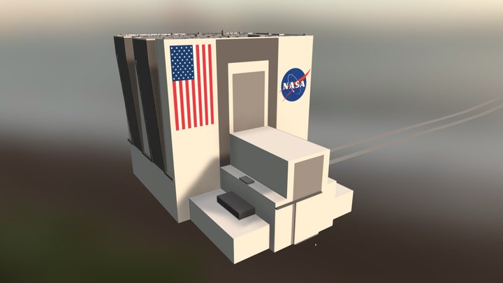 Vehicle Assembly Building 3D Model