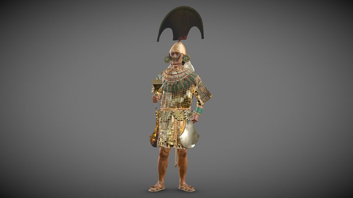 Señor de Sipán 3D Model