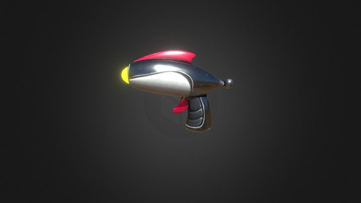 AtomPunk Gun 3D Model
