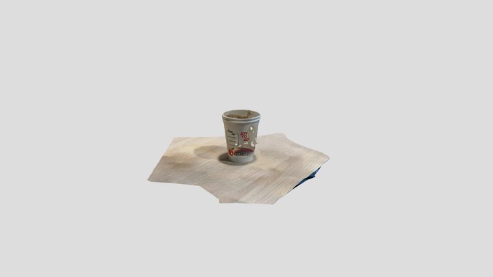 Paper Cup 3D Model