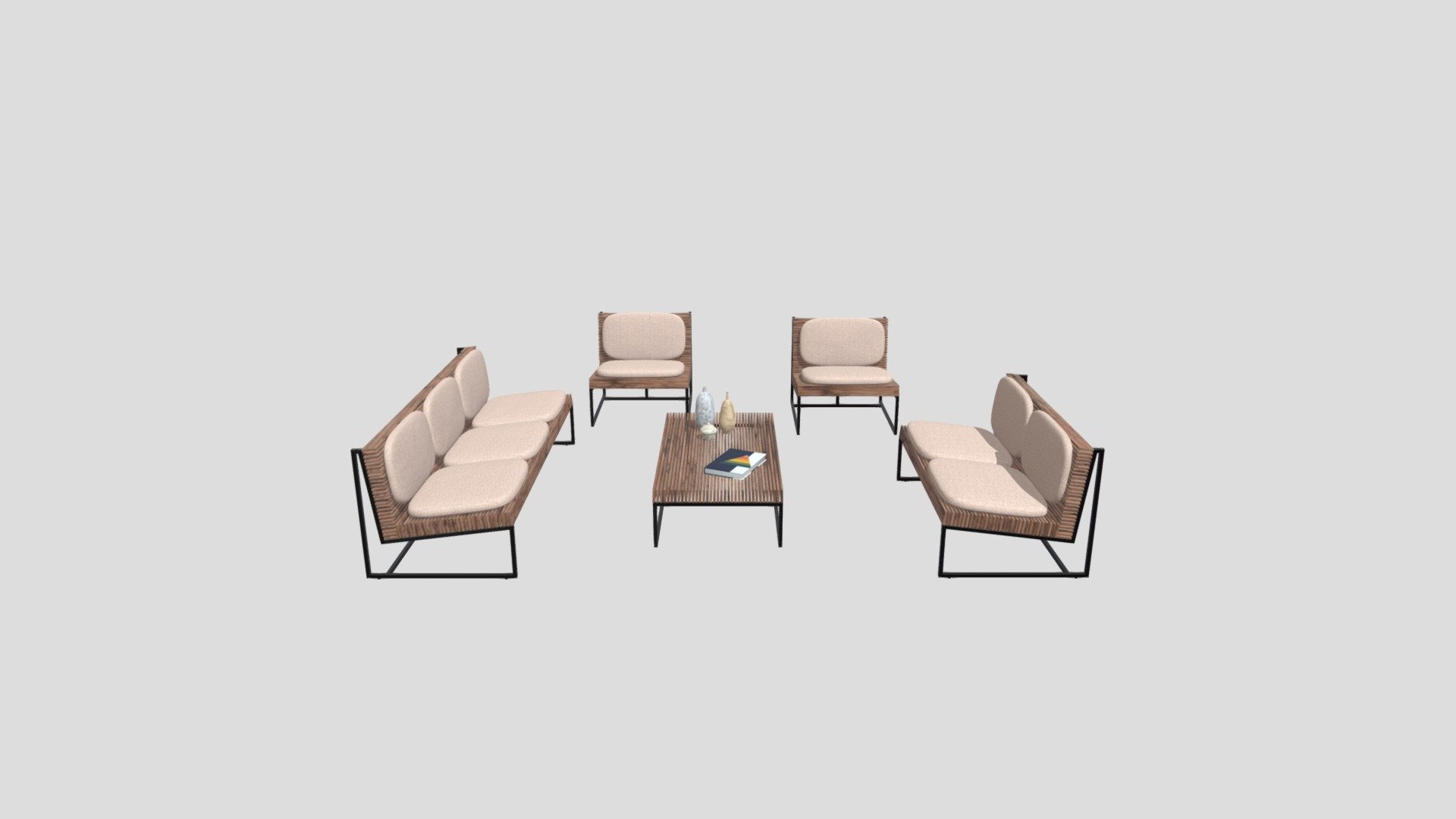Furniture set 32 AM256 Archmodel - Buy Royalty Free 3D model by ...
