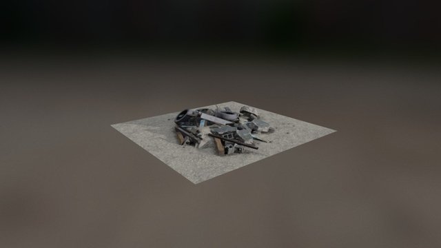 Rubble Pile 3D Model