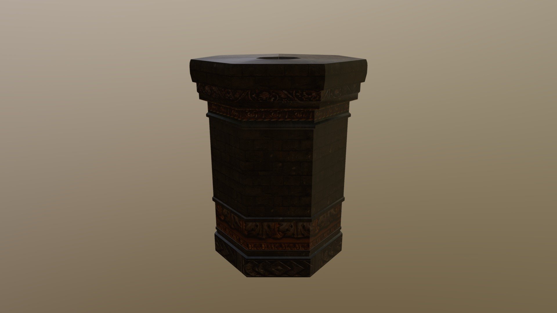 Modular Cylinder Pillar